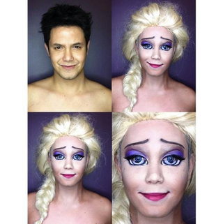 Illustration for article titled One Man's Incredible Make-Up Transformations